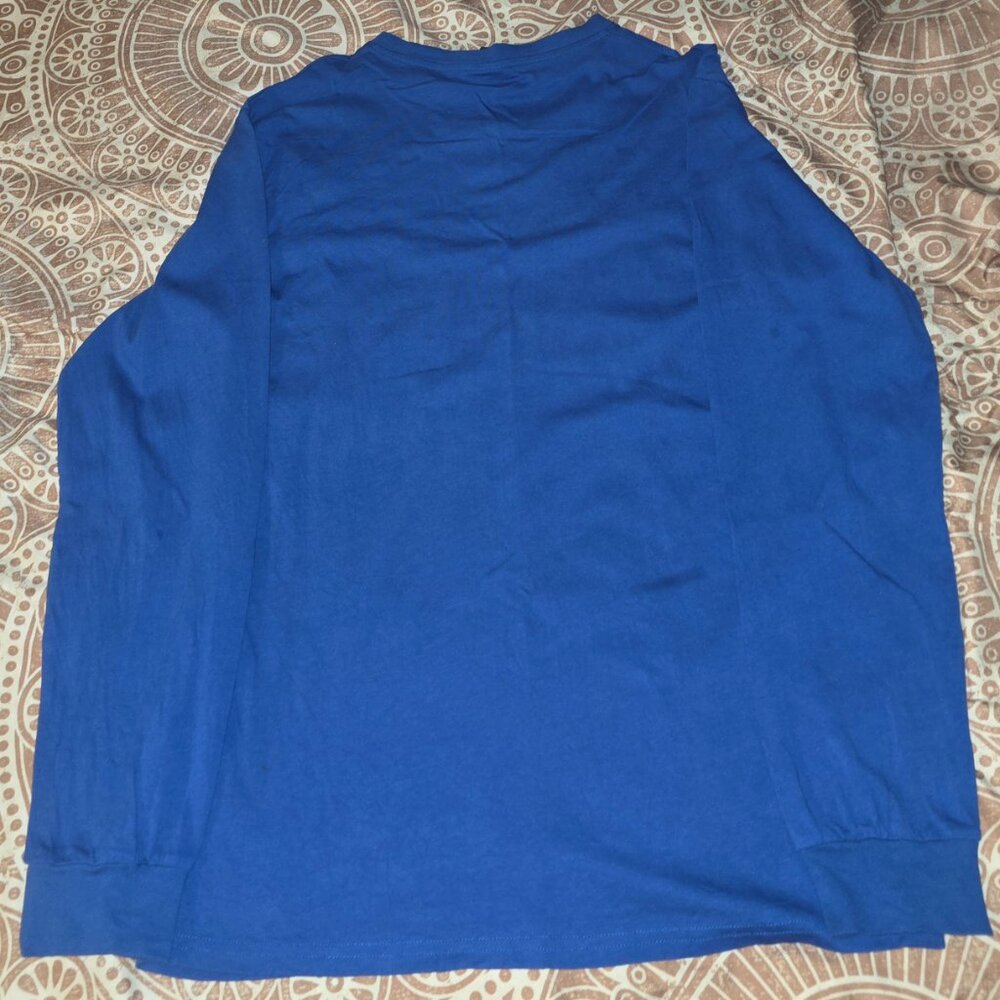 Snap On Blue Long-sleeved Shirt Size Large - Picture 5 of 5